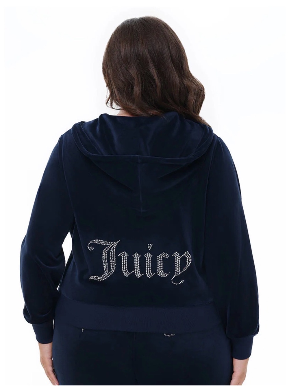 Juicy Couture OG BIG BLING VELOUR HOODIE